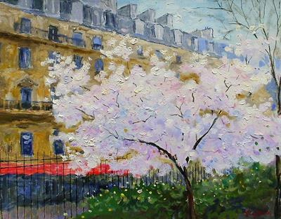 Blossom, Paris by Marcel Gatteaux