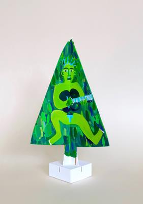 Spirit Tree 2 (Green Man) by Christopher Corr