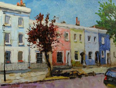 Farm Place, Notting Hill by Marcel Gatteaux