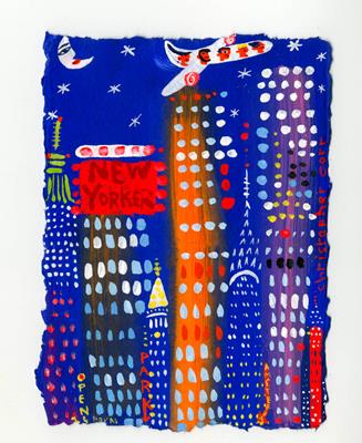 New Yorker Night Skies by Christopher Corr