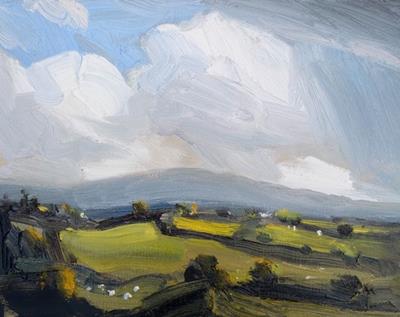 Yorkshire Landscape by Robert Newton