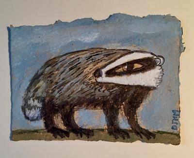 Miniatures Series: Badger by David Hollington