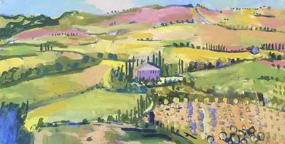 Val D'Orcia by Paul Finn