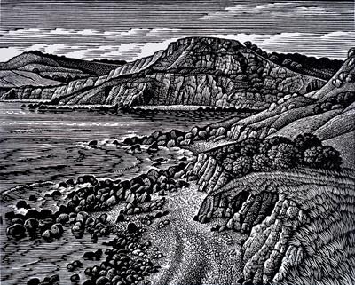 Houns-tout Cliff, Chapman's Pool by Howard Phipps