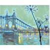 Hammersmith Bridge From Barnes, Early Evening by Isobel Johnstone