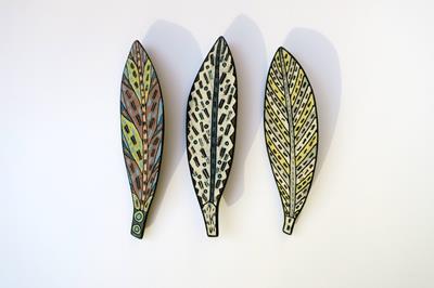 Brooch: Leaf by Joanna Veevers