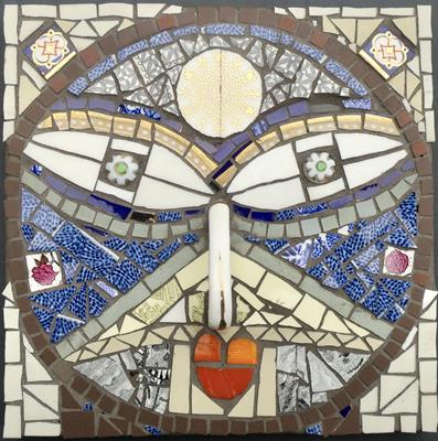 Mosaic Face 2 by Joanna Veevers