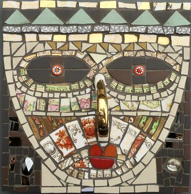 Mosaic Face 3 by Joanna Veevers