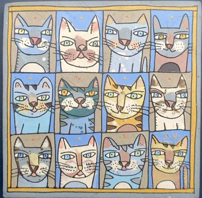 Cat Show by Joanna Veevers