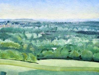 Wytham Woods: Towards Oxford by Andrew Walton