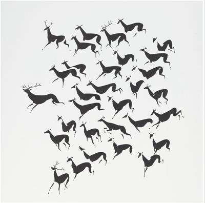 Deer Running by Tim Robertson