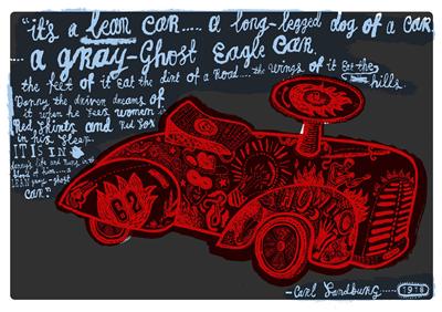 Wee Jerry's Red Motor by Jonny Hannah