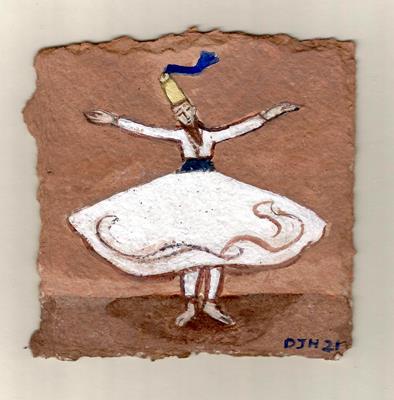 Miniatures Series: Whirling Dervish by David Hollington