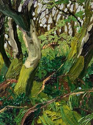 Treshnish Trees III by Jelly Green