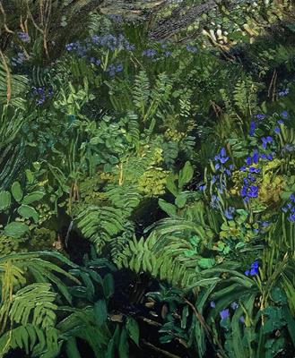 Bluebells At Treshnish by Jelly Green
