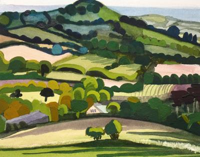 Shipton Hill by Liz Somerville