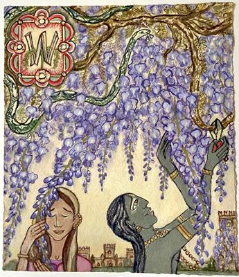 W Is For Wisteria by David Hollington