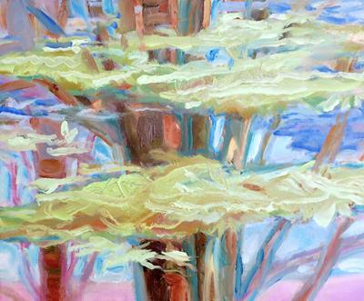 Bonnieux Cedars by Isobel Johnstone