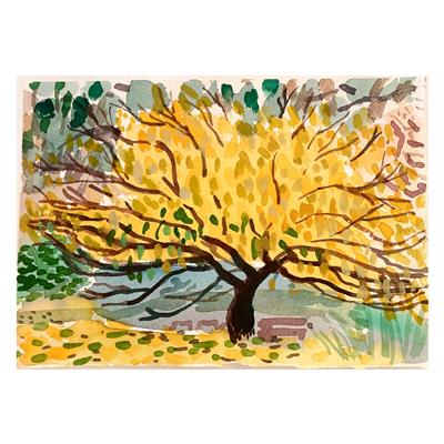 Yellow Tree by Annabel Keatley