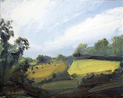 A Green Field by Robert Newton
