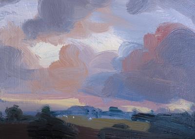Rust Clouds by Robert Newton