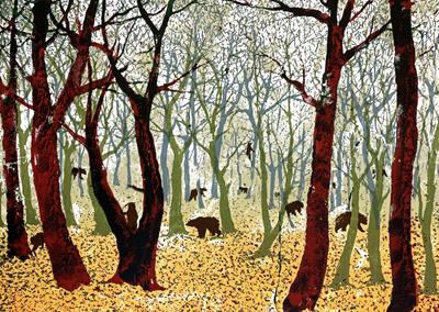 Bears In The Woods by Tim Southall