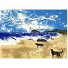 Dogs On A Beach by Tim Southall