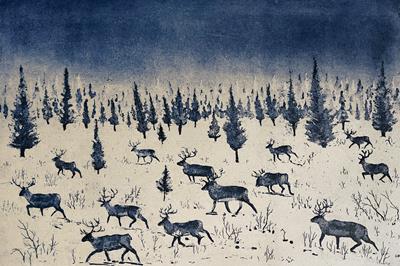 Where Reindeer Roam by Tim Southall