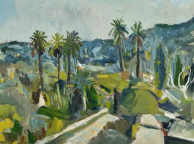 Botanical Garden, Soller - Dusk by Paul Finn