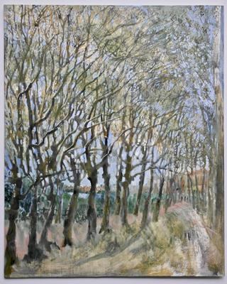 Looking Towards Hampstead Heath Station, Late Summer by Mary Kuper