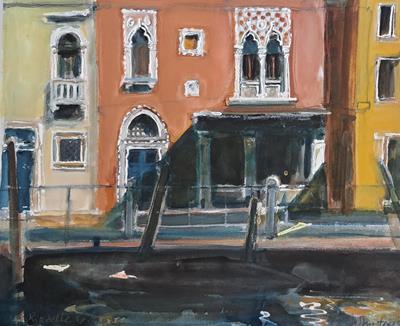 Venice, Rio Del Fornace by Isobel Johnstone