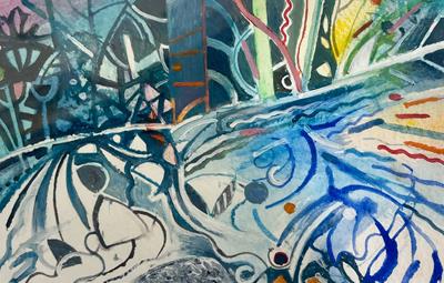 Woodland Water, Abergavenny by David Wiseman