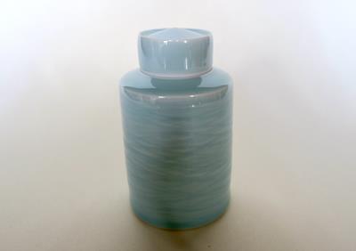 Celadon Lidded Jar by Chris Keenan