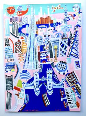 London From Tower Bridge (1) by Christopher Corr