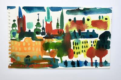 Gamla Stan, The Waterfront by Christopher Corr