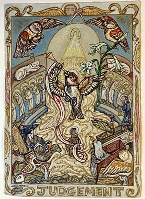 Tarot Of British Birds: Judgement by David Hollington