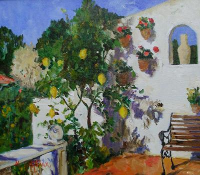 Lemon Tree, Moraira, Spain by Marcel Gatteaux