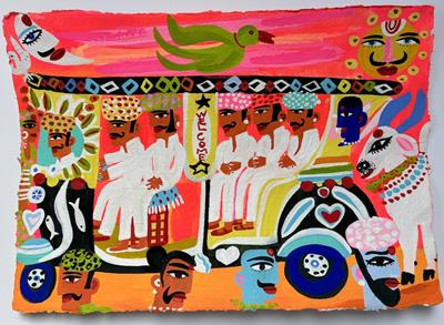 Gentlemen's Autorickshaw In Mukundgarh by Christopher Corr