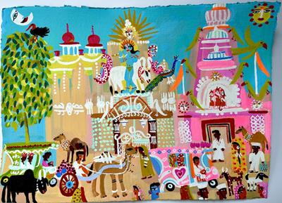 Traffic In Mukundgarh by Christopher Corr