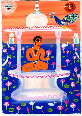 Sadhu In Bundi by Christopher Corr