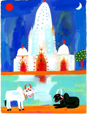 Temple By A River by Christopher Corr