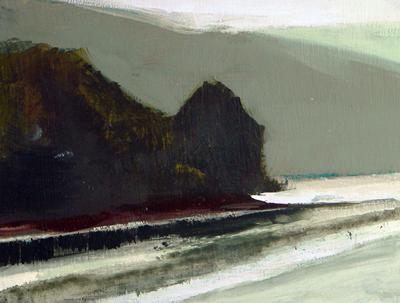 Silent Round Dittisham Bend (Study #1) by Susan Ashworth