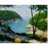 Calanque de Port-Pin, Cassis, Provence by Marcel Gatteaux