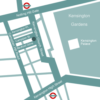The Rowley Gallery - Location Map